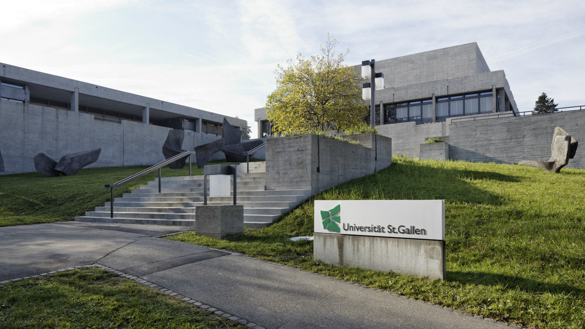 Cảnh quan tại trường University of St.Gallen